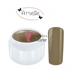 Gel UV Amelie color Kaki 5ml + 1 Cutie cu paiete Holografice Cadou